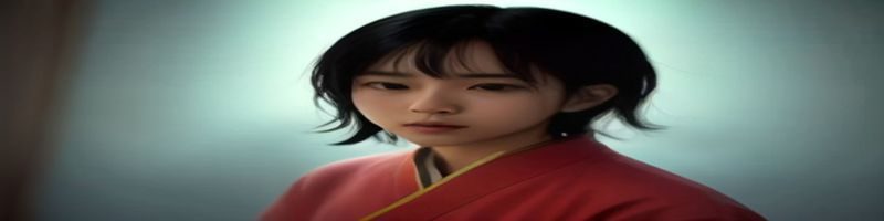 三上悠亚演艺形象宣传图，日系清新风格，明亮柔和的自然光打在人物侧脸，背景为浅绿色花园场景
